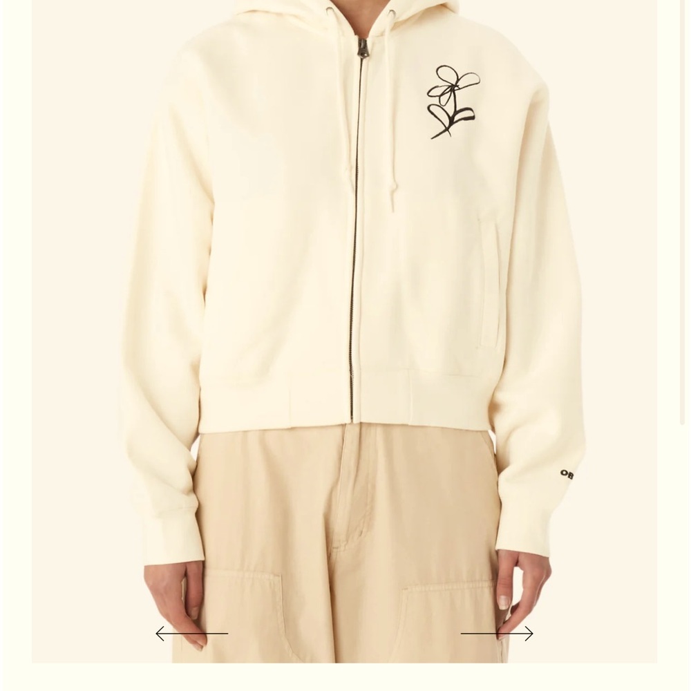 OBEY Off white Hoodie